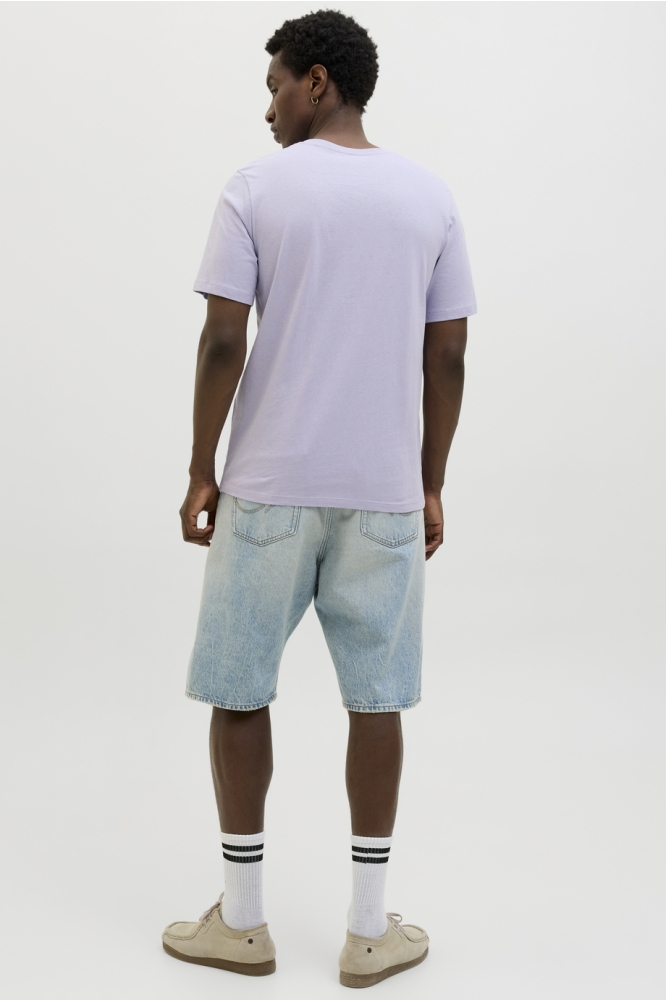 JJBARBADOS TEE SS CREW NECK 12269416 LANGUID LAVENDER
